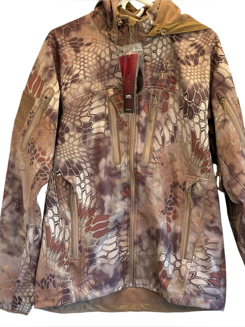 Kryptek Softshell Jacket NWT NEW Size Large Dalibor II Camo Hunting